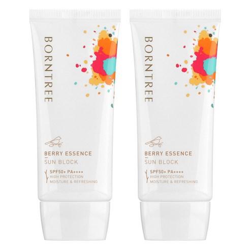 BORNTREE Berry Essence Sun Block SPF50+ PA+++ 50ml + 50ml