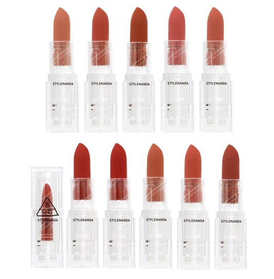 3CE Soft Matte Lipstick 3.5g (10 Colors)